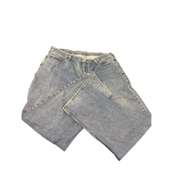 Levis 560 Mens blue Vintage Straight Leg Jeans size 42wx32L SKU 8237 - Picture 14 of 14